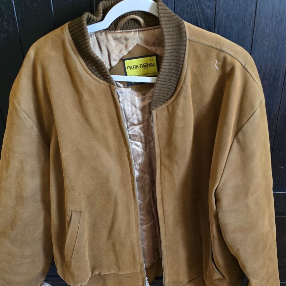 Vintage Park Royal True Vintage Suede Jacket Mens Large
